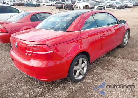 2012 Volkswagen Eos Lux from USA, damaged, VIN WVWFW7AH0CV002182